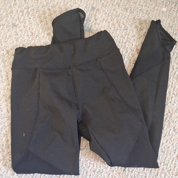 Kids Black Leggings - Picture 1 of 4